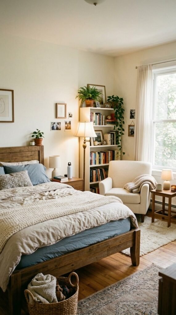 Bedroom With Cozy Reading Corner