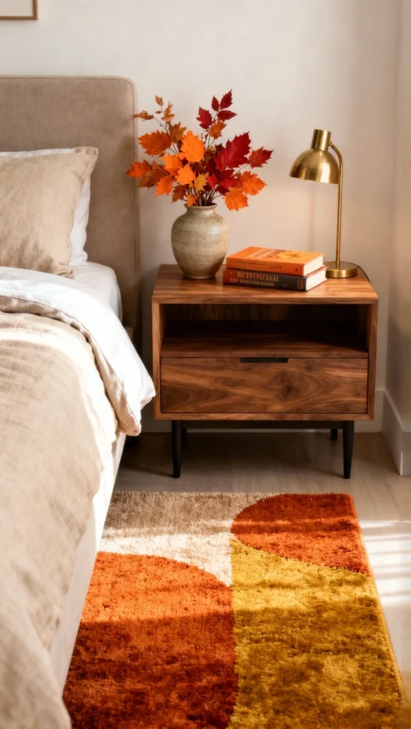 Fall Styled Nightstand