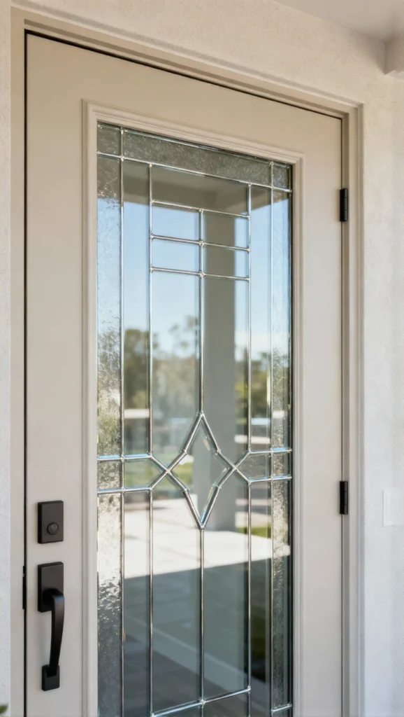 Full View Clear Glass Entry Door