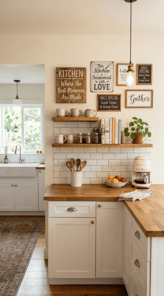 Kitchen Wall Signs That Show Personality
