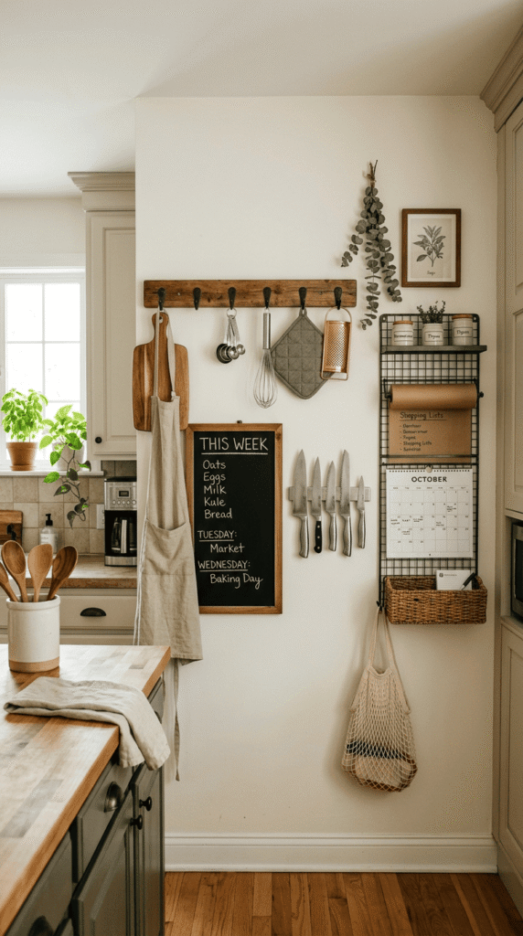    Kitchen with beautiful Functional Wall Decor for Daily Use