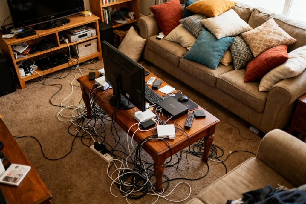 Living Room Look Tacky