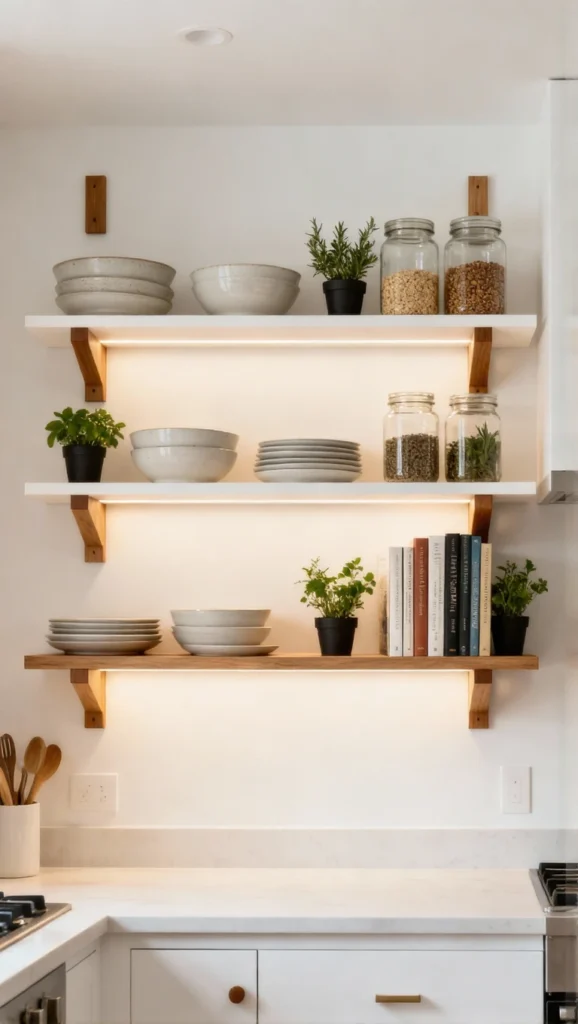 Open Shelving That Combines Style and Storage