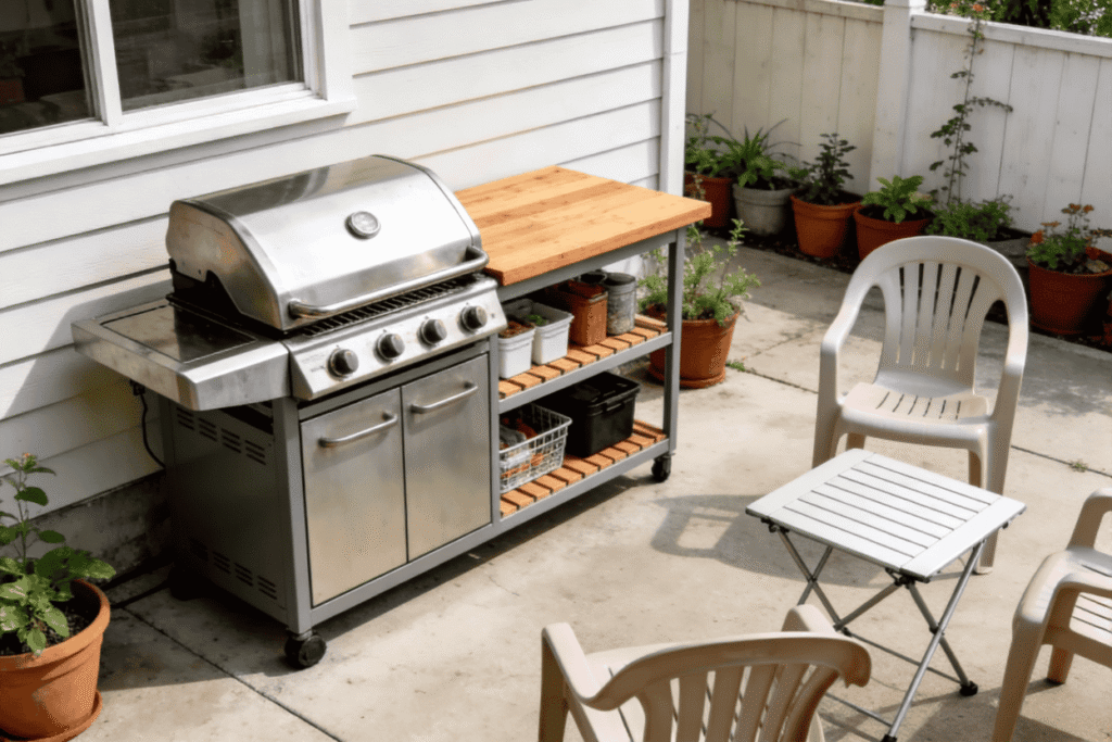 Cheap Outdoor Kitchen