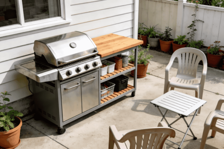 Cheap Outdoor Kitchen