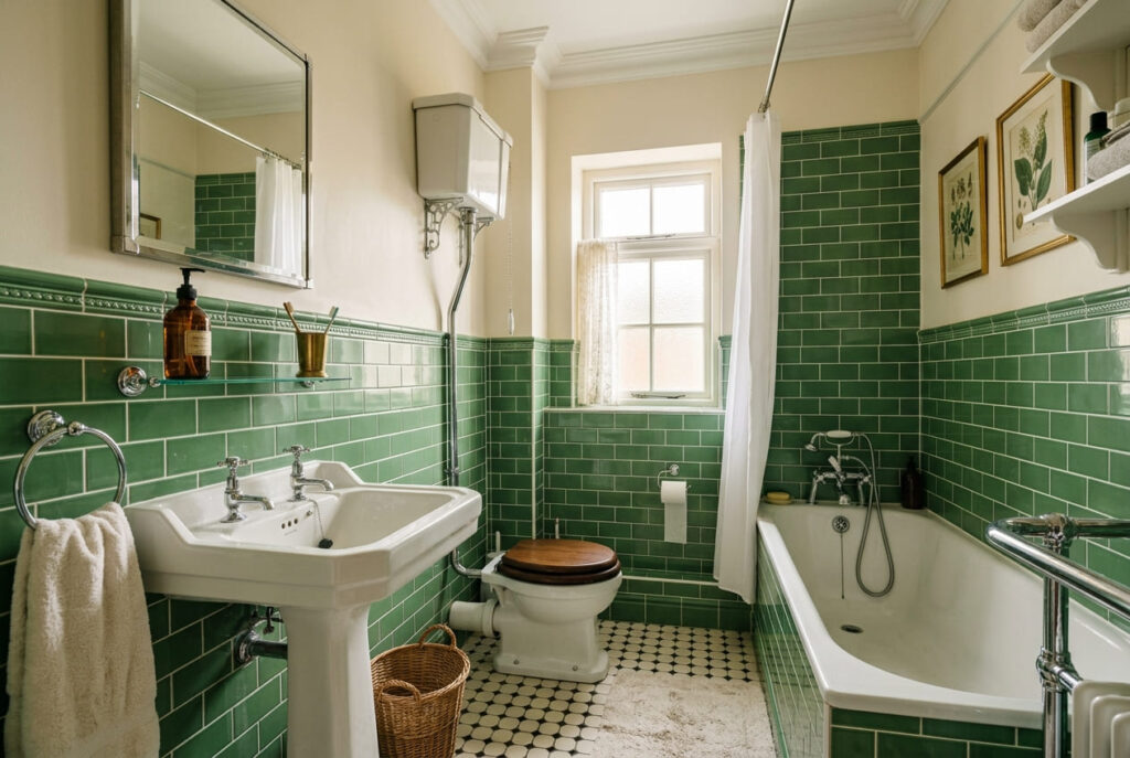 Green Bathroom Decor