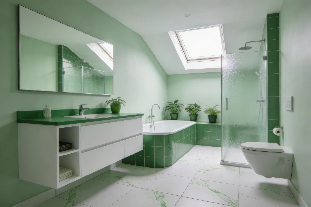 Green Bathroom Decor