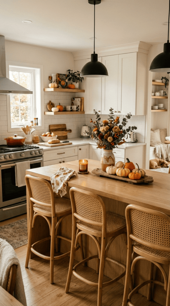  Kitchen With Seasonal decorations    , Counter Decor