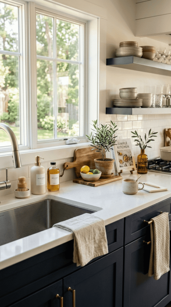  Kitchen With Soap dispenser