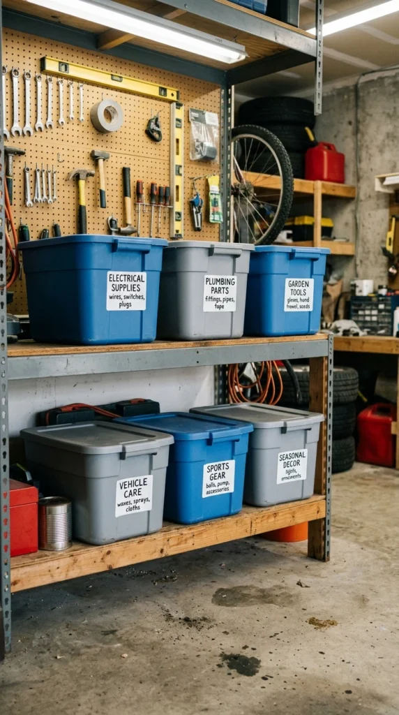 Labeled Bins 