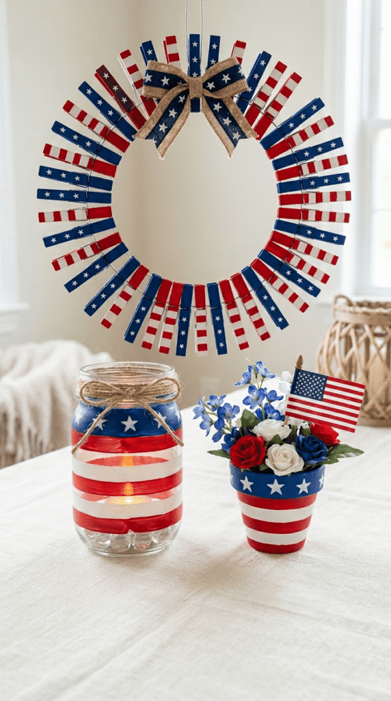 Dollar Tree Patriotic Crafts