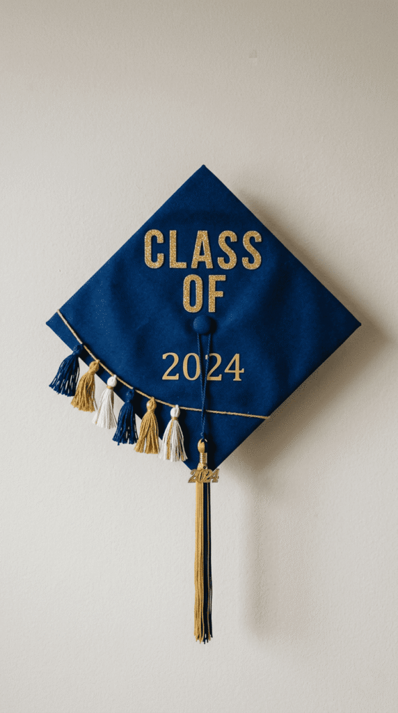 Graduation Cap ,Mini Tassel Curtain