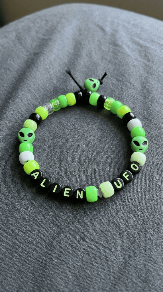 Kandi Alien Bracelet