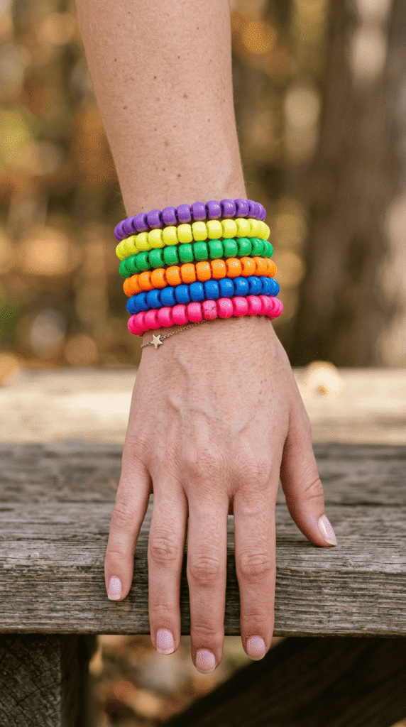 Kandi Solid Color Bracelet