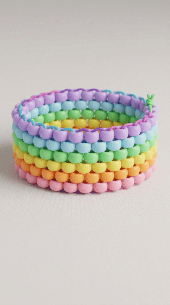 Pastel Rainbow Kandi