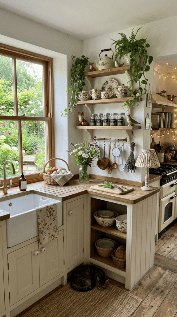 Whimsical design , The Cottagecore Kitchen Corner