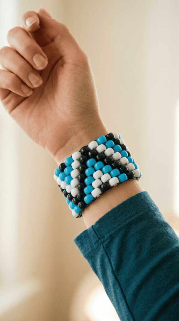 Zigzag Stripe Bracelet kandi