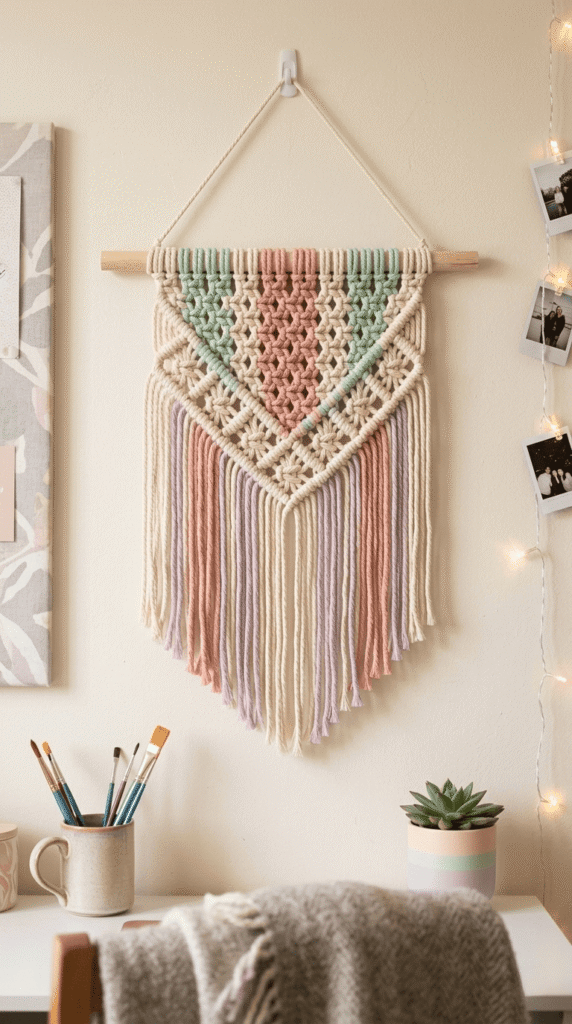 Beginner-Friendly Macrame Wall Hanging