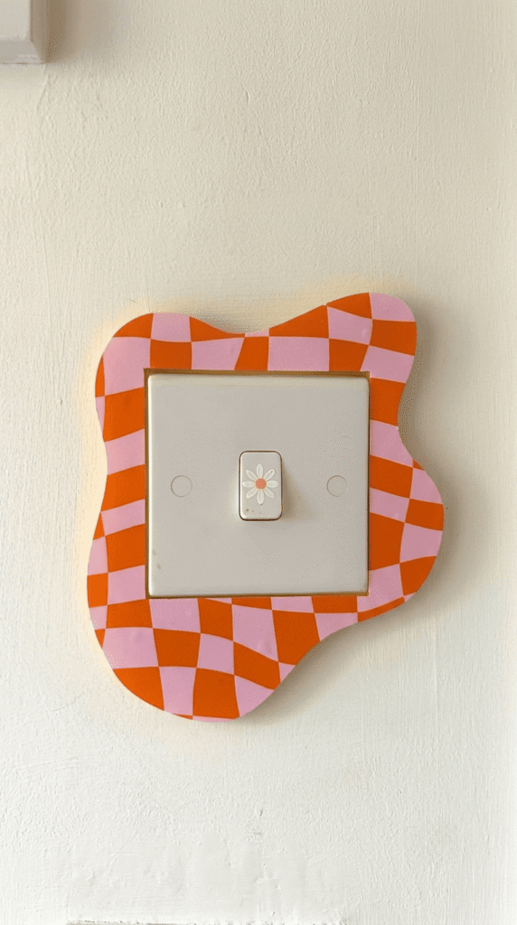 Checkerboard Retro Switch Cover