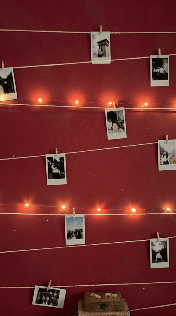 DIY Polaroid String Lights