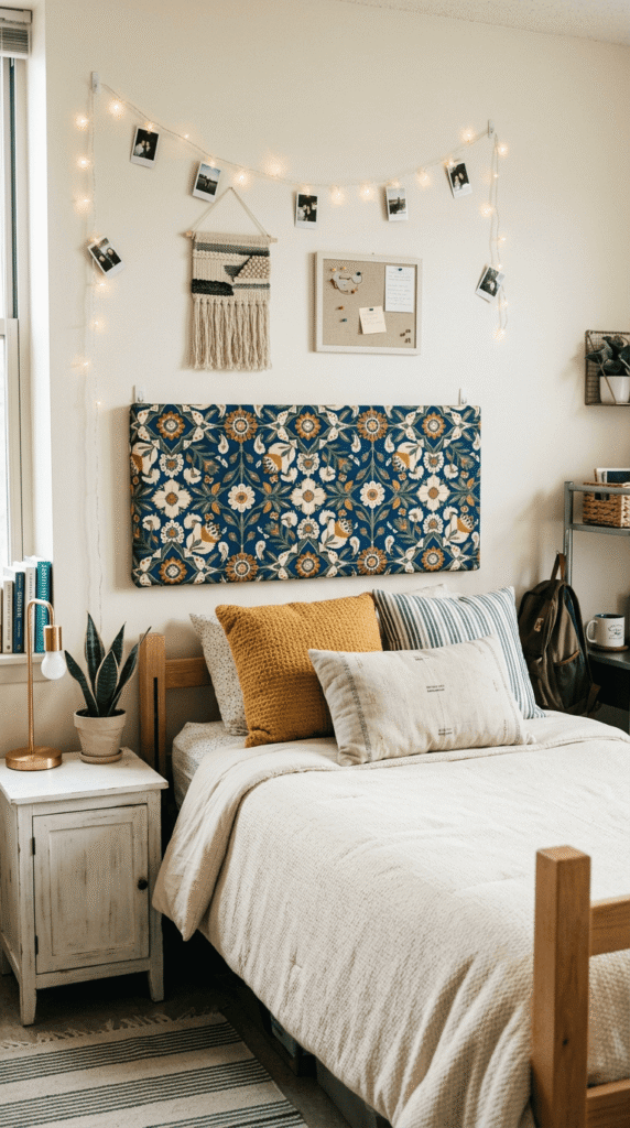 Fabric Headboard Hack