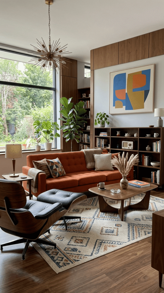 Mid Century Modern Living Room