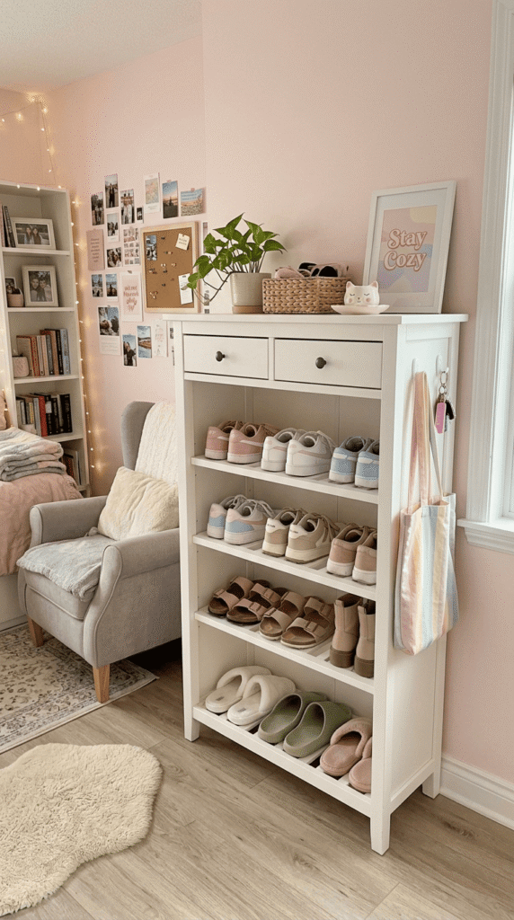 Shoe Organization Ideas for Girls