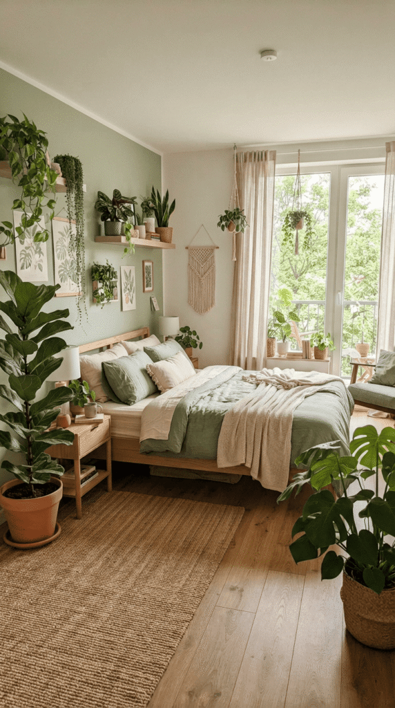 Bedroom Ideas for 2026 with  Plants and Greenery