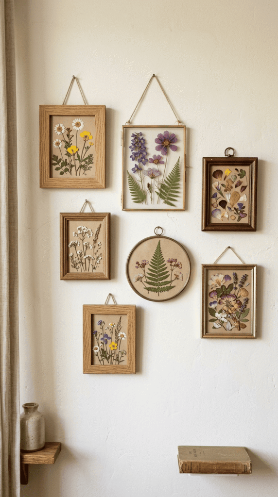 diy-pressed-flower-frames