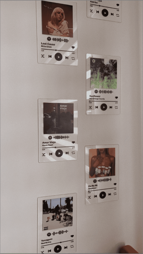 spotify-plaque-gallery-wall