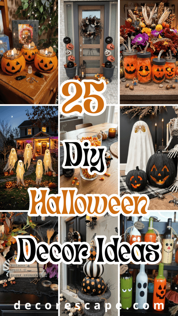 DIY Halloween decor ideas