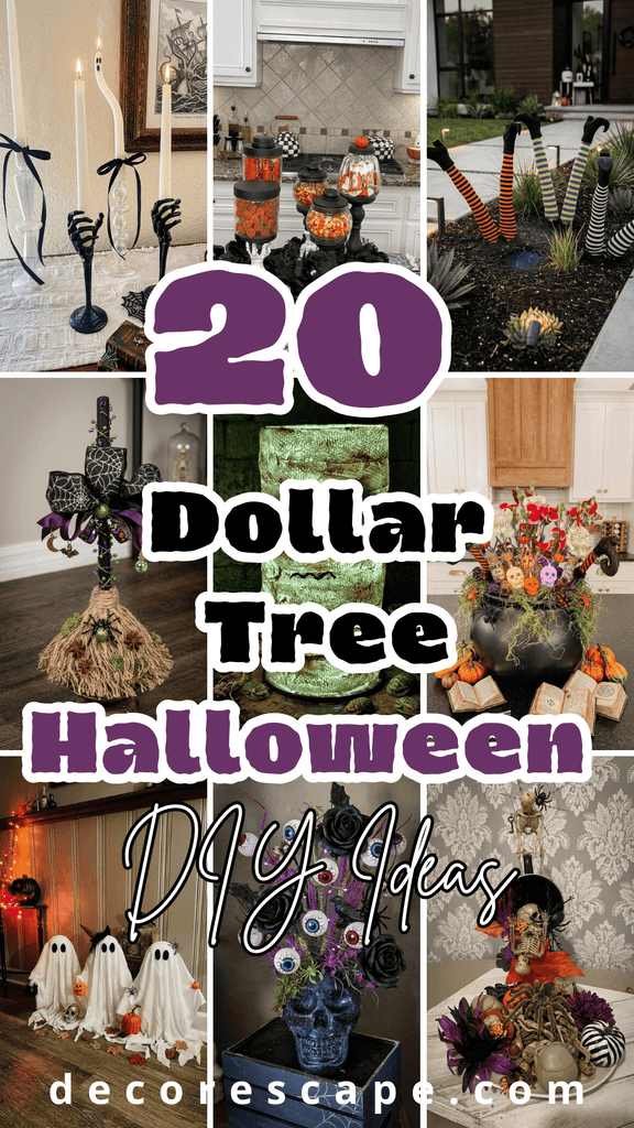 Dollar Tree Halloween DIY