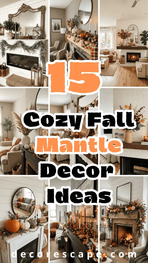 Fall Mantle Decor Ideas