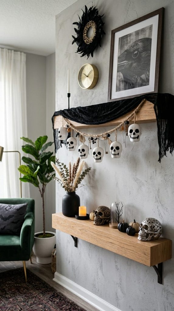 diy Foam Skull Garland