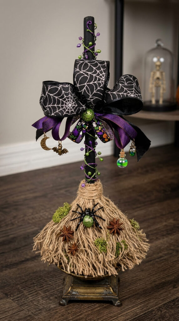 Mini Broom Bundle Wreath