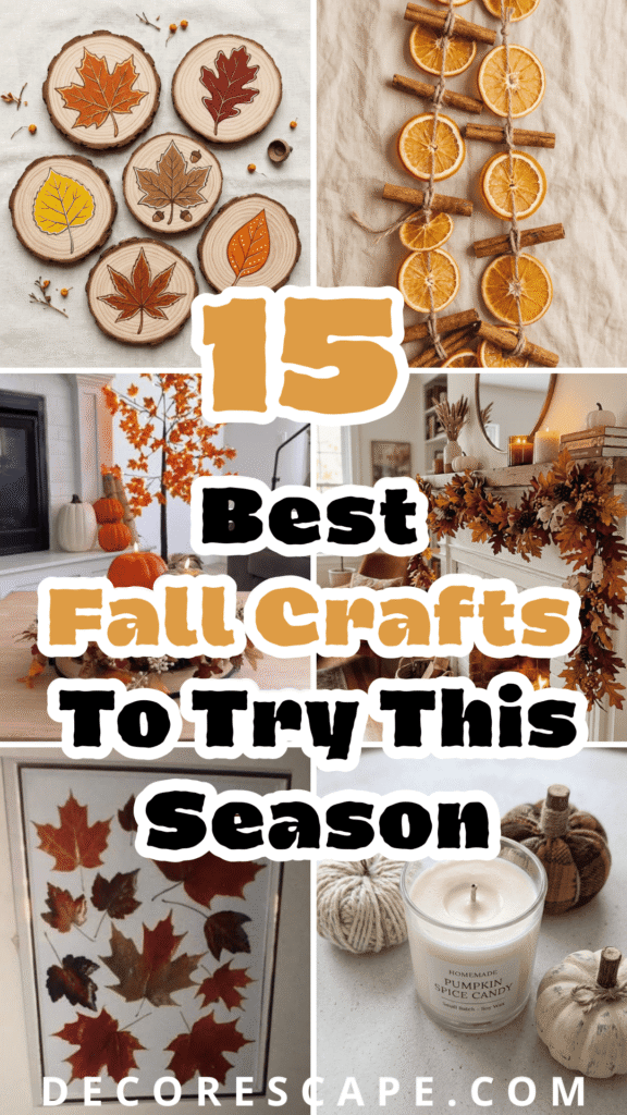 fall crafts