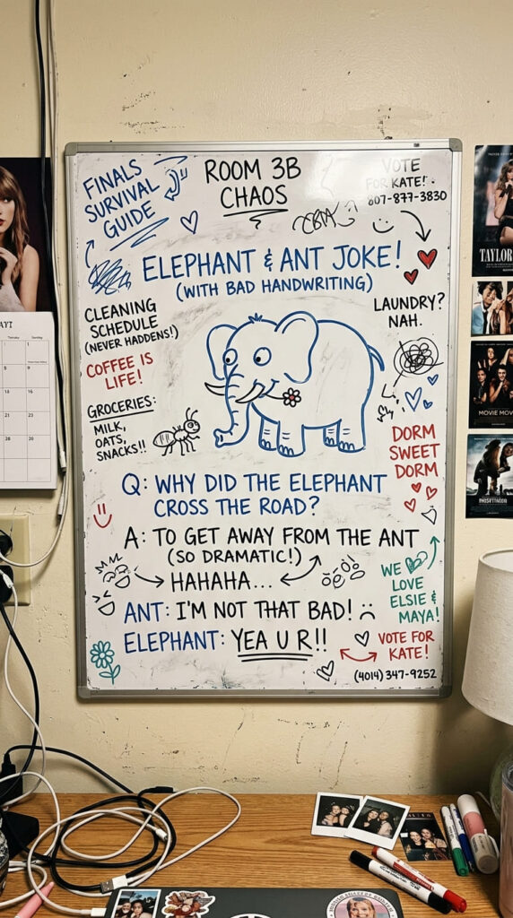 Dorm Whiteboard Ideas