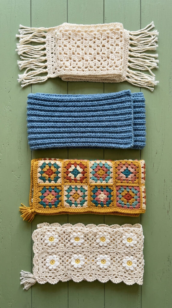 Free Crochet Scarf Patterns