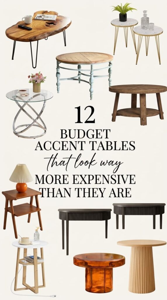 budget accent tables