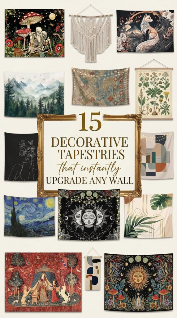 decorative tapestries