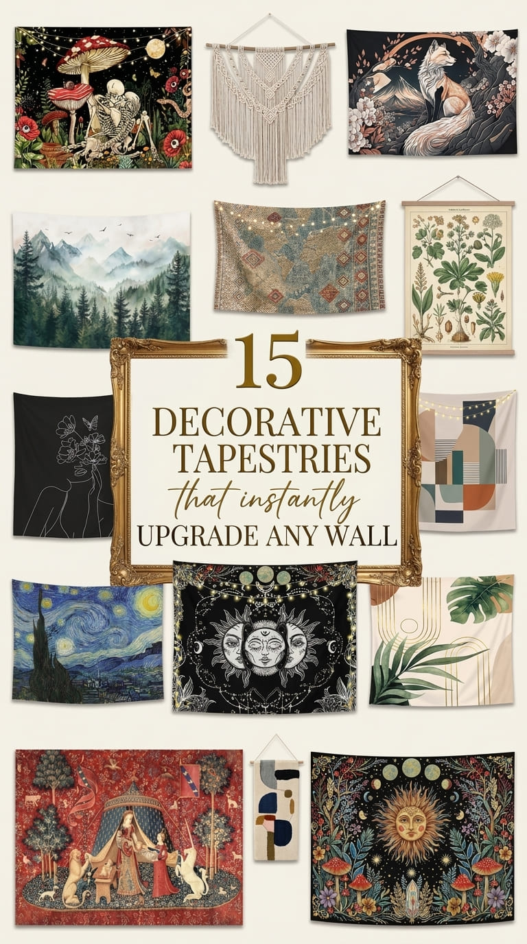 decorative tapestries