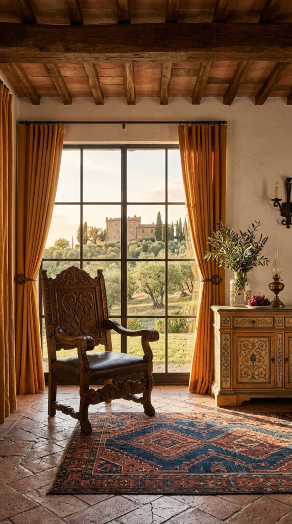 tuscan bedroom