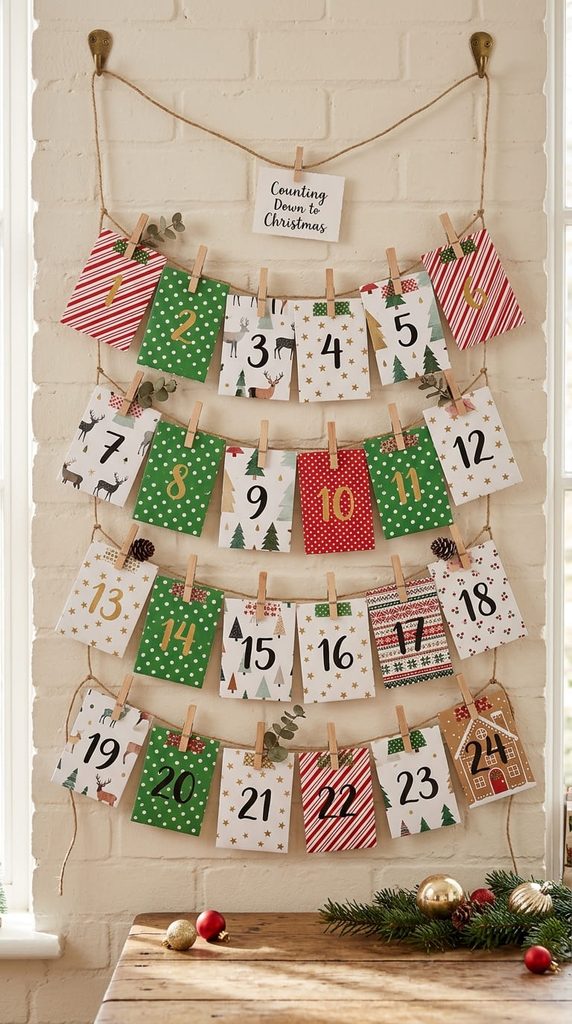 Envelope Advent Calendar