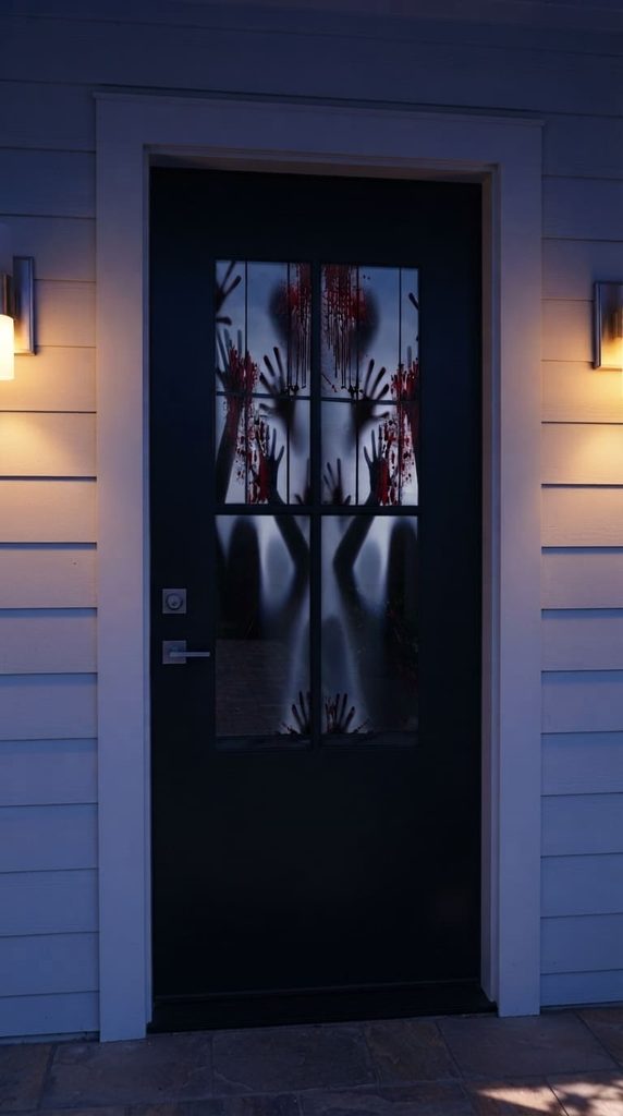 Haunted Mansion Window Door Cover