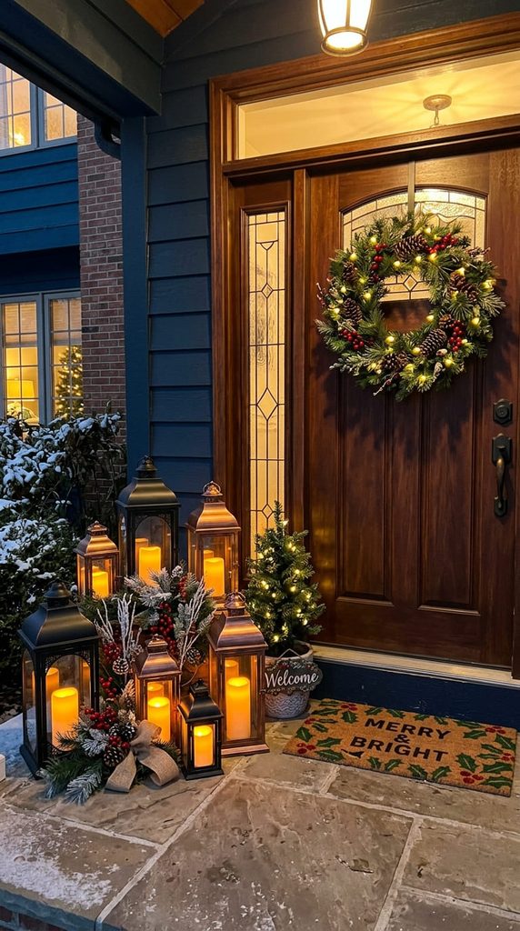 lantern-cluster-front-door-christmas-porch