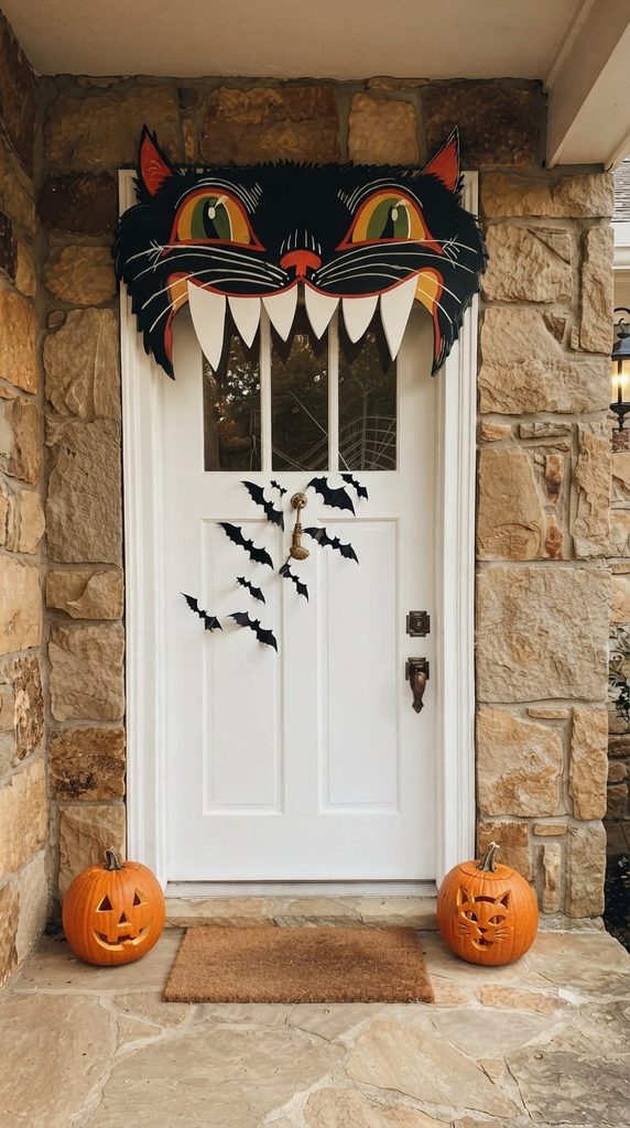 halloween-door-black-cats