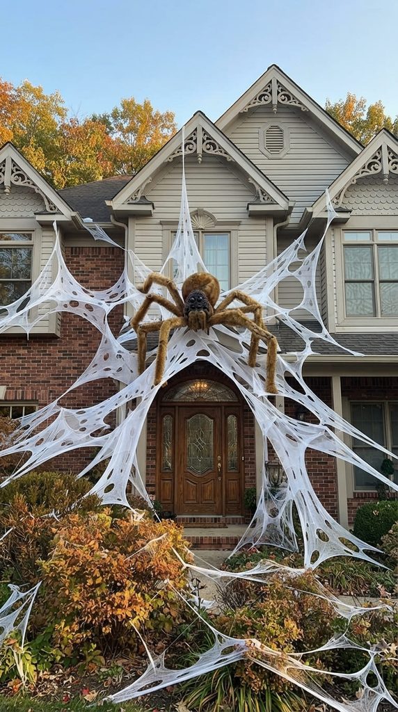 halloween-door-giant-spider-web